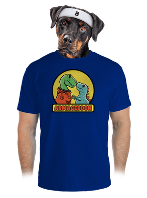 Armageddon pánske športové tričko Royal Blue Mal