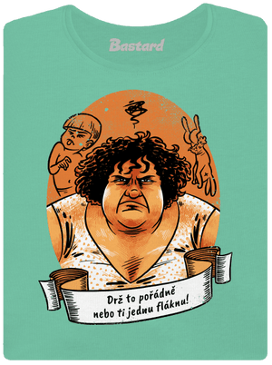 B14: Slunce seno jahody dámske tričko prémium Mint Mal