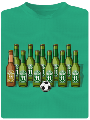 Futbalová jedenástka pánske športové tričko Mint Mal