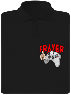 Frayer pánska polokošeľa Black