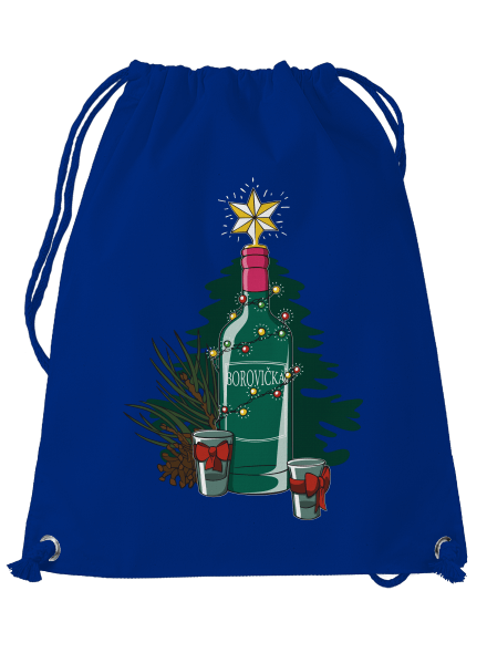 Vianočná borovička vak Royal Blue Mal