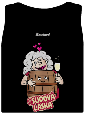 Osudová láska dámske tielko klasické Black