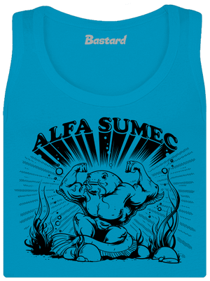 Alfasumec dámske tielko klasické Blue Atol