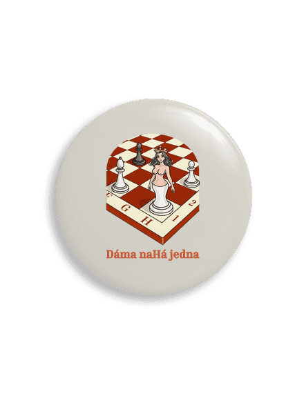Dáma nahá jedna placka 