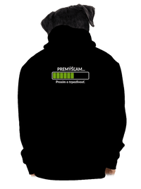 pánska mikina na zips