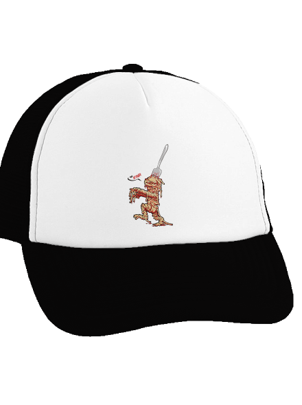 Špagety šiltovka truckerka Black cap