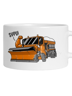 Sypu hrnček makronka White