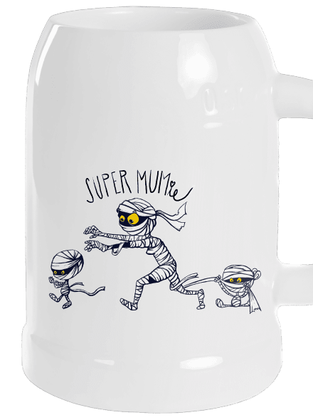 Super mumie polliter White
