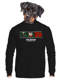 unisex mikina bez kapucne