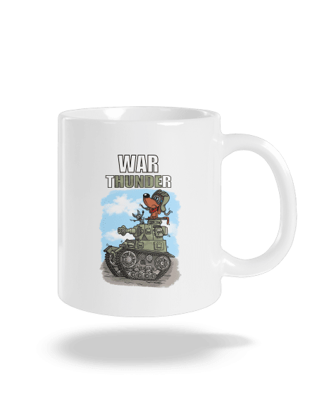 War Hunde klasický hrnček White