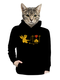 dámska mikina klokanka