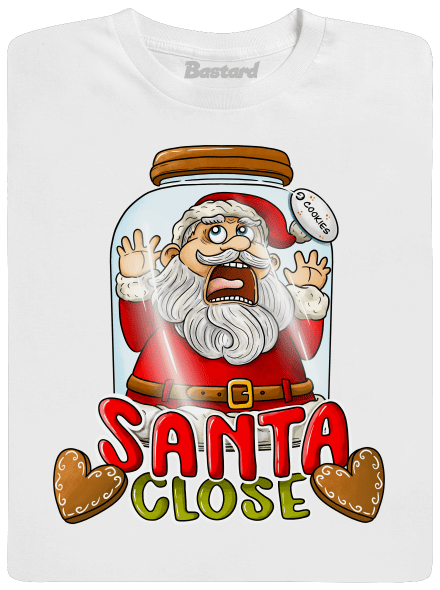 Santa Close detské tričko White