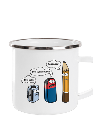 To si pište plecháčik White