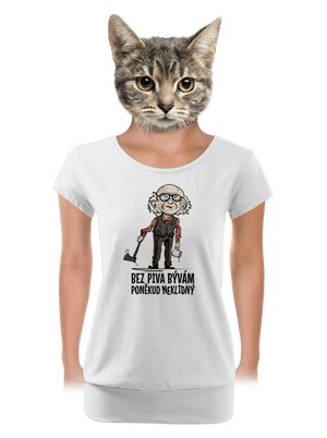 dámske tričko s lemom