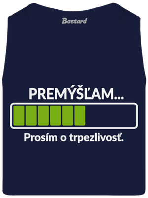 Premýšľam pánske tielko French Navy