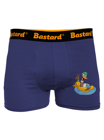 Káčer neplavec boxerky Blue Navy