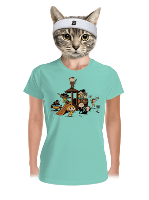 dámske športové tričko