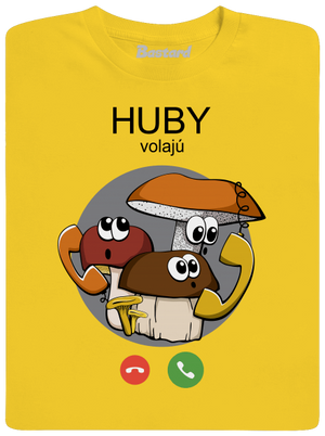 Huby volajú detské tričko Gold