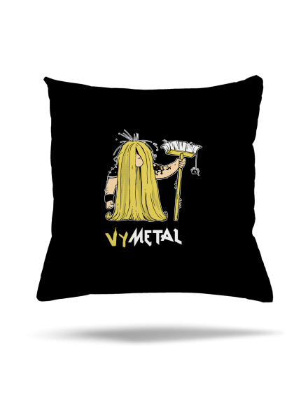 Metalista vankúš Black