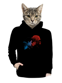 dámska mikina klokanka