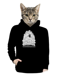 dámska mikina klokanka