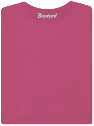 Bez potlače dámske tričko prémium Magenta