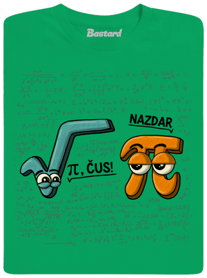 Pí, čus! detské tričko Kelly Green