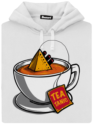 Teatanic dámska mikina klokanka White