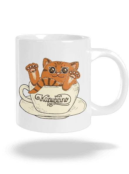 Kapučičíno veľký hrnček White