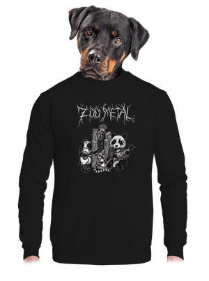 unisex mikina bez kapucne