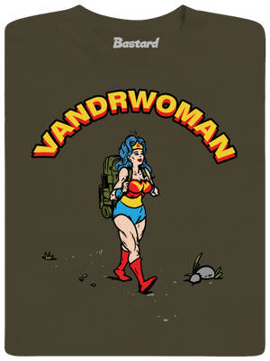 Vandrwoman pánske dlhý rukáv Urban Khaki