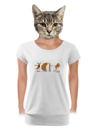 dámske tričko s lemom