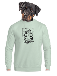 unisex mikina bez kapucne