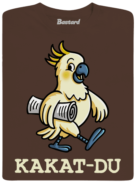 Kakat-du pánske tričko Brown