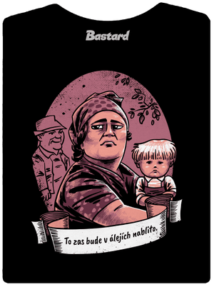 B14: Slavnosti sněženek dámske tričko prémium Black