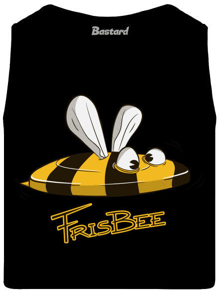 Frisbee pánske tielko Black