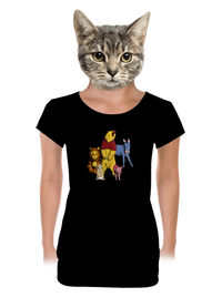 dámske tričko s lemom