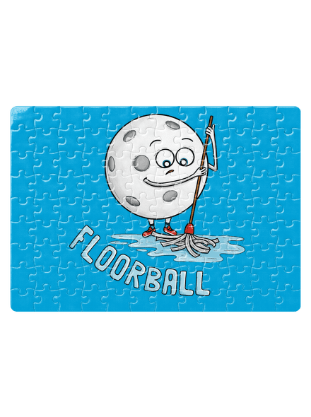 Floorball puzzle White