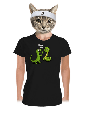 High Five dámske športové tričko Black