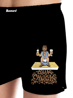 BurChuck pánske trenky Black