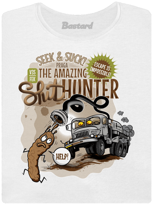 Shithunter dámske tričko White