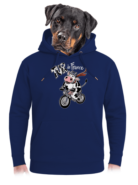 Tur de France unisex mikina premium Navy