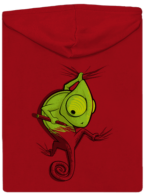 Zmizík pánska mikina na zips Red