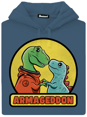 Armageddon dámska mikina klokanka Denim