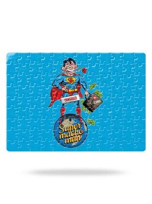 Supermachoman puzzle White