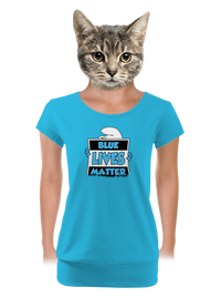 dámske tričko s lemom