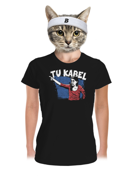 Tukabel dámske športové tričko Black