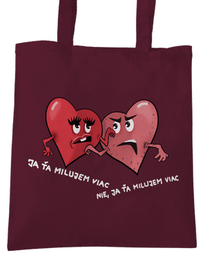 Srdiečka taška Burgundy