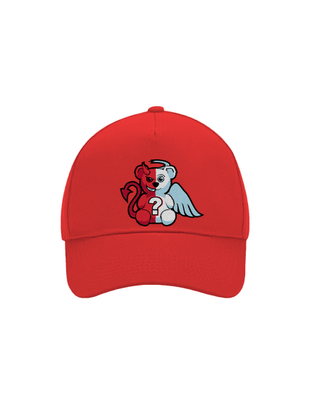 Anjel vs. diabol šiltovka baseballka Classic Red