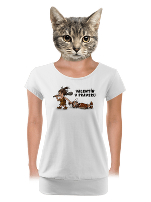 dámske tričko s lemom